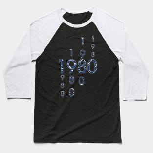 Année de naissance 1980 Baseball T-Shirt